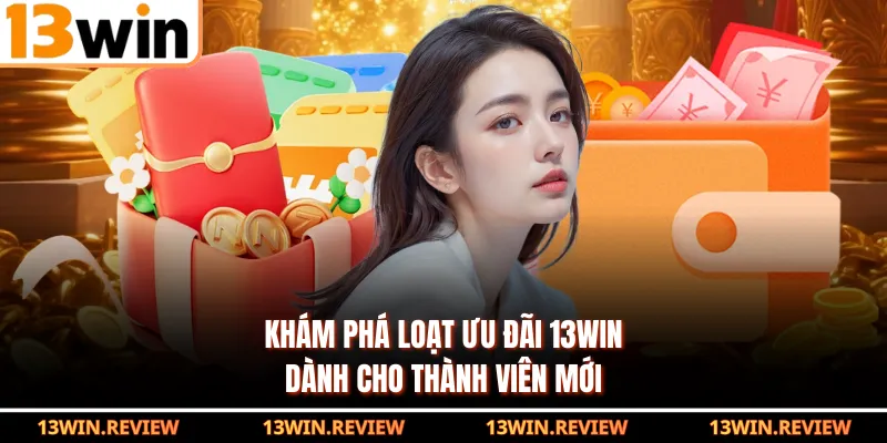 Khám phá loạt ưu đãi 13WIN dành cho thành viên mới